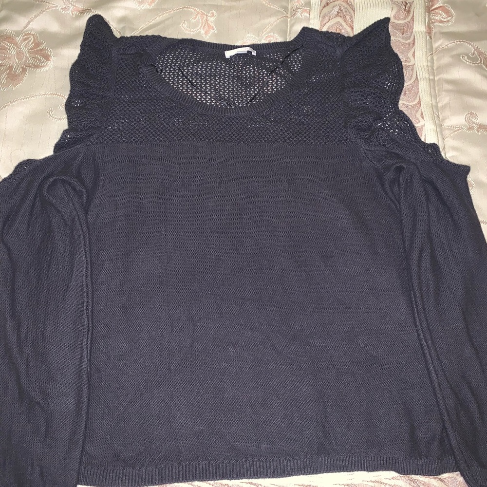 LC Lauren Conrad cold shoulder sweater